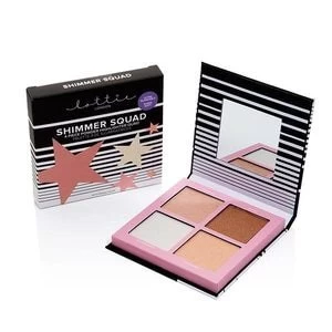 Image of Lottie London Shimmer Squad Powder Highlighter Quad