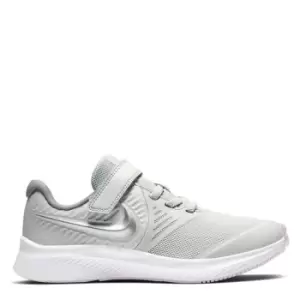 Image of Nike Star Runner 2 Juniors Trainers - Silver