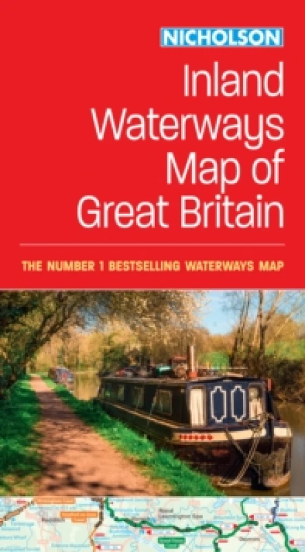 Image of Nicholson Inland Waterways Map of Great Britain. By Nicholson Waterways Guides Books