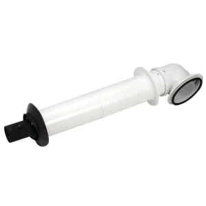 Image of Worcester Bosch Standard Horizontal Telescopic Boiler Flue Kit - 100mm