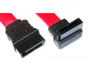 Image of DYNAMODE PCC-SATA100-R Right Angle SATA Data Cable - 1.0 m