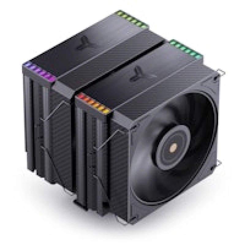 Image of Jonsbo HX6280 RGB Black Dual Tower CPU Air Cooler - 130mm