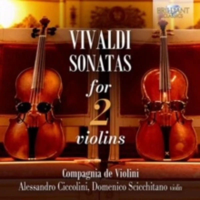Image of Vivaldi: Sonatas for 2 Violins CD / Album (Jewel Case)