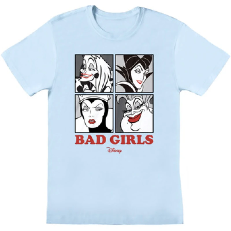 Image of Disney Men Bad T-Shirt in Blue Size: Small Blue S Male 5059958799653