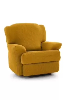 Image of Recliner Seat 'Iris' Armchair Cover Elasticated Slipcover Protector