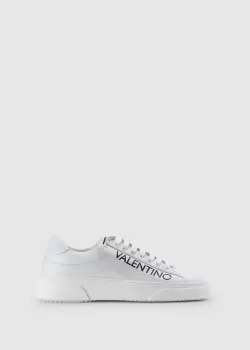 Image of Valentino Shoes Mens Stan Summer Lace Up Trainers In White