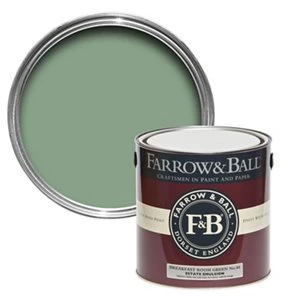Image of Farrow & Ball Estate Breakfast room green No. 81 Matt Emulsion Paint 2.5L