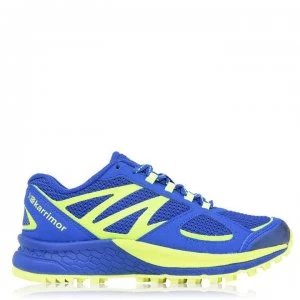 Image of Karrimor Tempo 5 Boys Trail Running Shoes - Blue/Lime