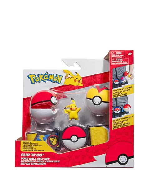 Image of Pokemon Clip N Go Poke Ball Belt Pikachu