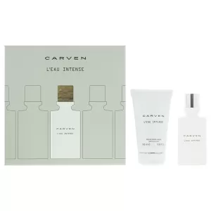 Image of Carven LEau Intense Gift Set 50ml Eau de Toilette + 100ml Aftershave Balm
