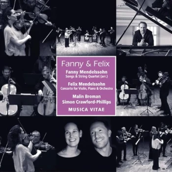 Image of Fanny Mendelssohn Songs & String Quartet/Felix Mendelssohn Fanny & Felix by Felix Mendelssohn CD Album