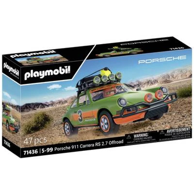 Image of PLAYMOBIL Playmobil Porsche Porsche 911 Carrera RS 2.7 offroad 71436 71436