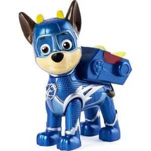 Image of Paw Patrol Mighty Pups Super Paws Figure - Chase