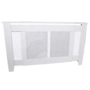 Image of Monster Shop Adjustable White MDF Radiator Cover