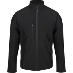 Image of Black Recycled Fleece Jacket (L)