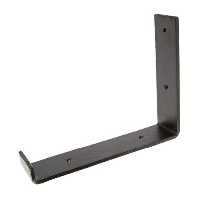 Image of Hammer and Tongs Hammer & Tongs Scaffold Board Iron Shelf Bracket - D235mm - Indoor Outdoor Heavy Duty Metal Shelf Bracket Support