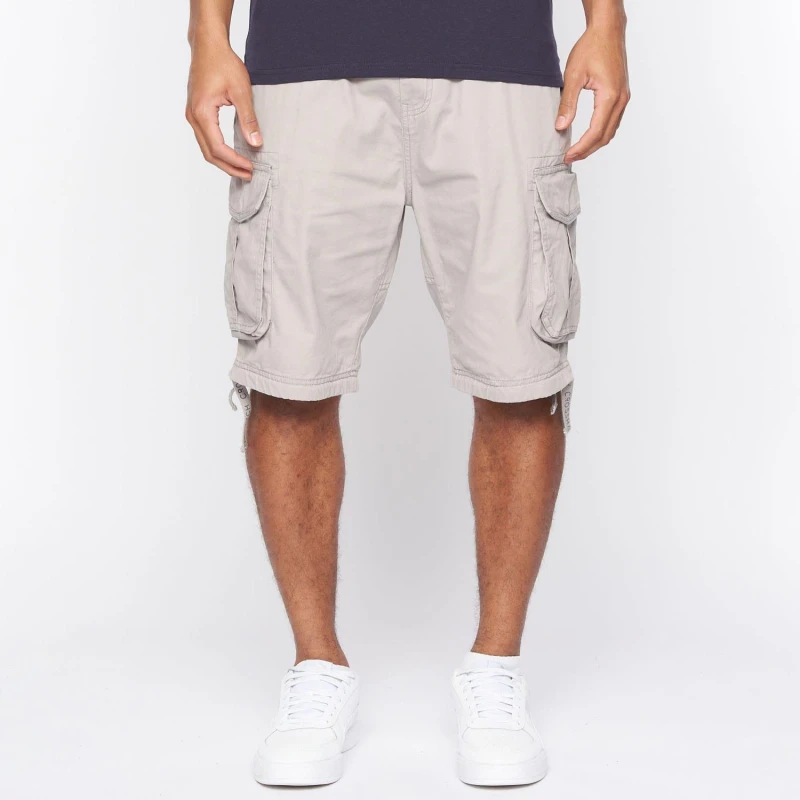 Image of Crosshatch Jamstar Cargo Shorts Grey male 30 inch