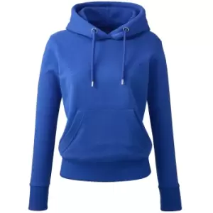 Image of Anthem Womens/Ladies Organic Hoodie (M) (Royal Blue)