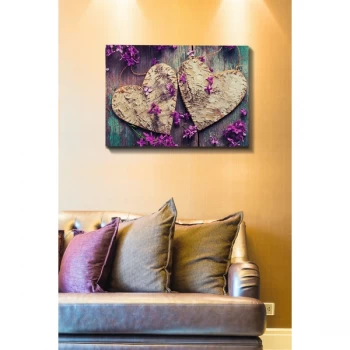 Image of Kanvas Tablo (50 x 70) - 166 Multicolor Decorative Canvas Painting