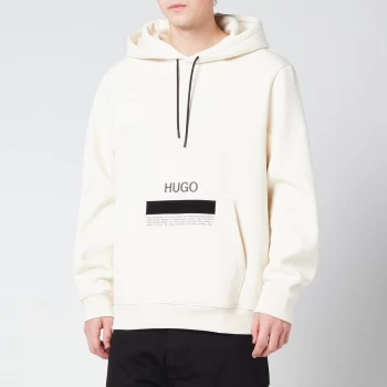 Image of Hugo Boss Devertree Pullover Hoodie Natural Size S Men