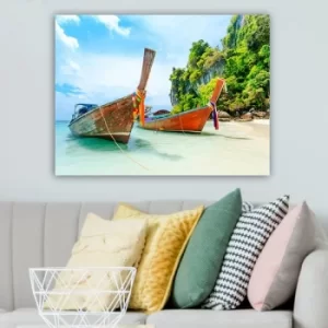 Image of 653929036_70100 Multicolor Decorative Canvas Painting