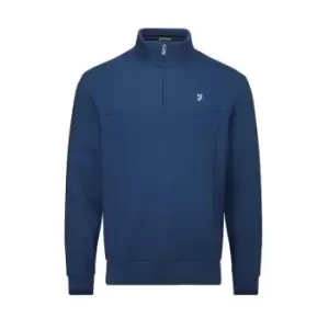Image of Farah Golf Mid Layer - Blue