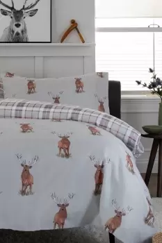 Image of Glencoe Stag Bedlinen Duvet Set