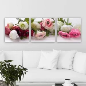 Image of P977100 Multicolor Decorative Canvas Painting (3 Pieces)