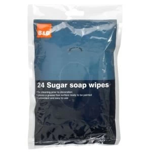Image of BQ Sugar soap wipes pack of 24