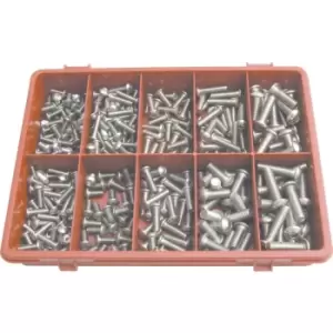 Image of Metric Skt Button Head Screw Kit A2 AVG-310PC