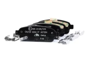 Image of ATE Brake pad set OPEL,CHEVROLET,VAUXHALL 13.0460-7264.2 13300867,13319293,13319294 13411380,13411383,13300867,13319293,13319294,13404405,13411380