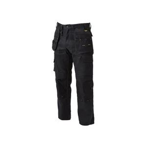 Image of DEWALT Pro Tradesman Black Trousers Waist 40" Leg 33in