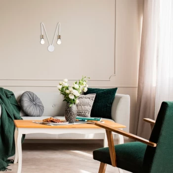 Image of Kunduz - 3272 White Wall Lamp