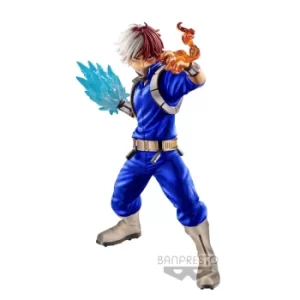 Image of Banpresto My Hero Academia The Amazing Heroes Shoto Todoroki Figure