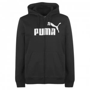 Image of Puma No1 Zip Hoodie Mens - Black