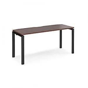 Image of Home Desk E166-K-W Oak 1,600 x 600 x 725 mm