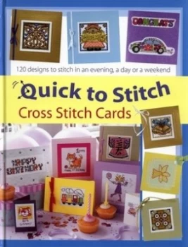 Image of Quick to Stitch Cross Stitch Cards by Claire Crompton Hardback