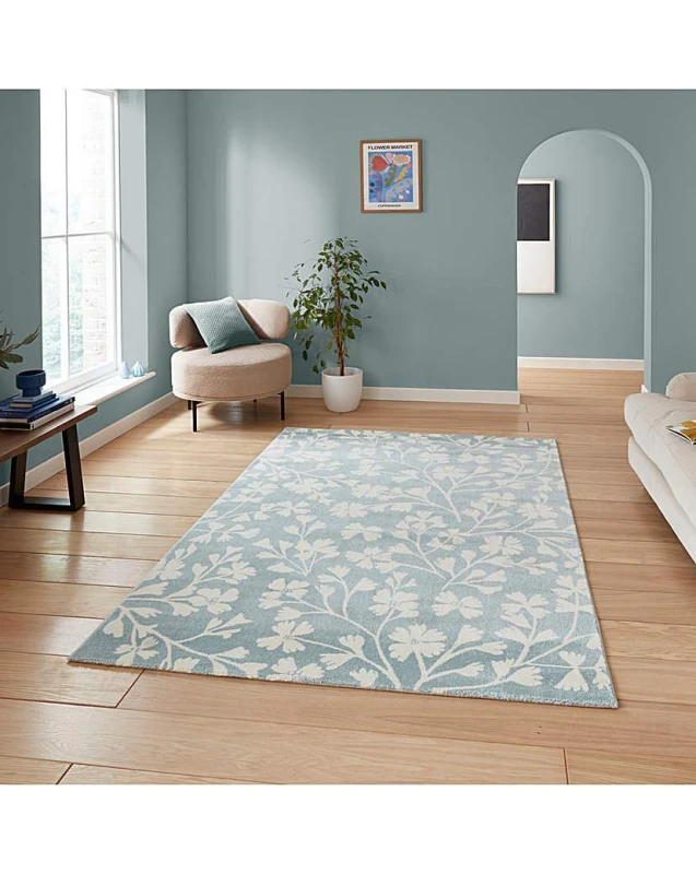 Image of Catherine Lansfield Grace Floral Rug