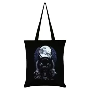 Image of Requiem Collective The Bewitching Hour Tote Bag (One Size) (Black)