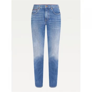 Image of Tommy Hilfiger Denton Straight Jeans - Boston Indigo