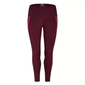 Image of Reebok Taped Tights - Red