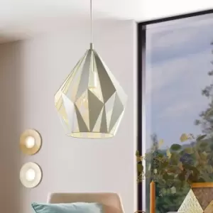 Image of Eglo Carlton-P Geo Pendant - Green