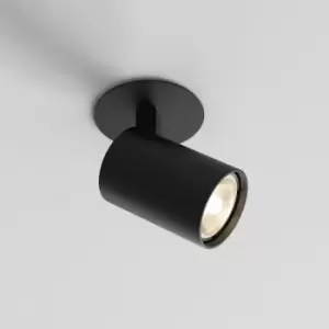 Image of Astro Ascoli - Recessed Spotlight Matt Black, GU10