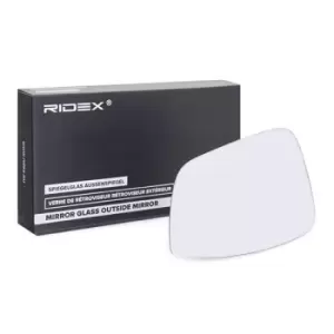 Image of RIDEX Wing Mirror Glass 1914M0427 Side Mirror Glass,Mirror Glass VW,SKODA,SEAT,up! Schragheck (121, 122, BL1, BL2),CITIGO,Mii (KF1_)