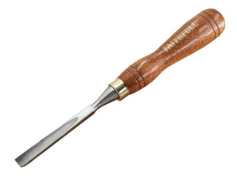 Image of Faithfull Straight Gouge Carving Chisel 9.5mm (3/8in) Brown