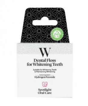 Image of Sptlight Oral Care Whitening Teeth Hydrogen Peroxide Dental Floss