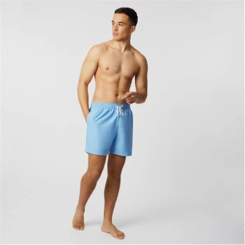 Image of Jack Wills Eco Mid-Length Swim Shorts - Pale Blue