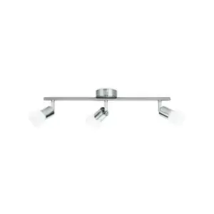 Image of Philips Decagon 4.3W LED 3x Ceiling Spotlight Bar Nickel - Warm White - 915005220501