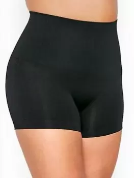 Image of Yours Seamless Control Short - Black, Size 22-24, Women