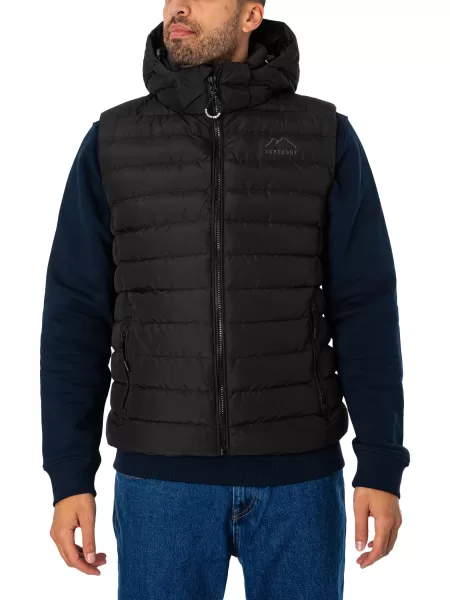 Image of Hooded Fuji Sport Padded Gilet